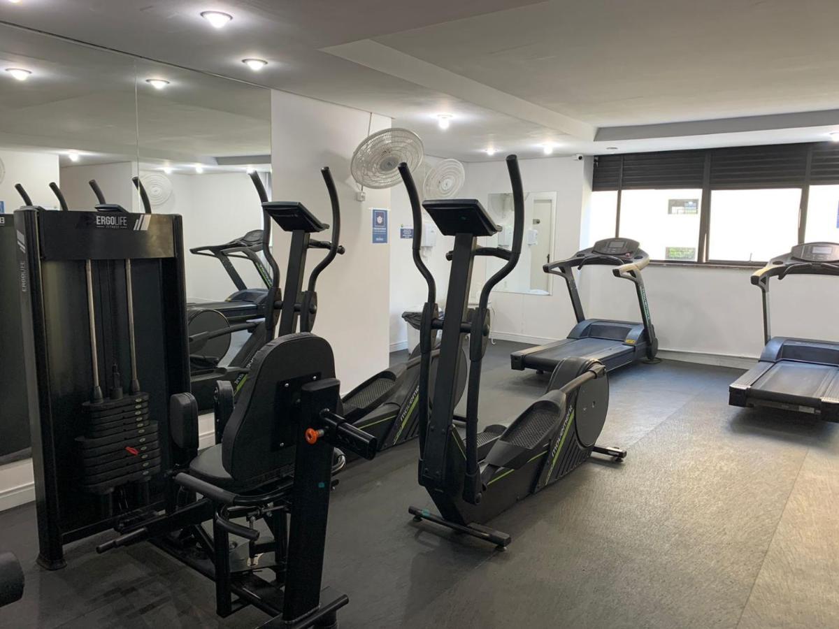 Appartamento Flat em Pitangueiras - sacada gourmet, 3 dorms, limpeza diária e serv de praia Guarujá Esterno foto